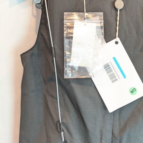 𝅺1027 alyx 9sm black toggle dress M BNWT - Picture 6 of 9